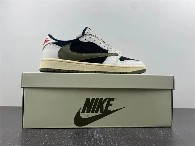 Travis Scott x Air Jordan 1 Low OG Olive 