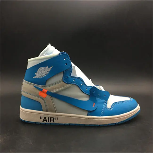 Jordan 1 Retro High Off-White University Blue 