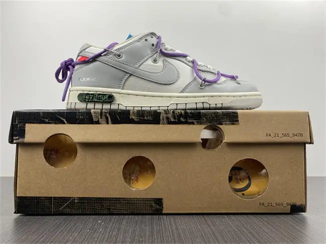 Off-White x Dunk Low 'Lot 47 of 
