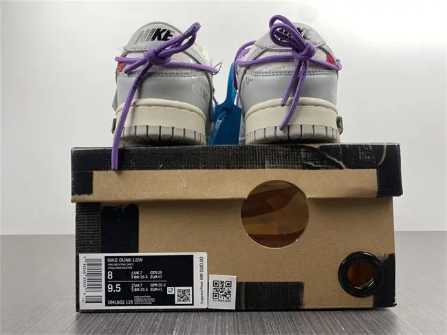 Off-White x Dunk Low 'Lot 47 of 