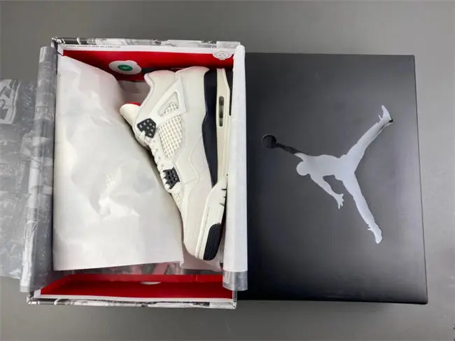 Air Jordan 4“Flight Club”  Sail Black-University 