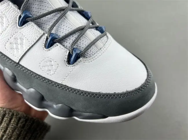 Air Jordan 9 “Flint Grey”Color: White French Blue-Flint 
