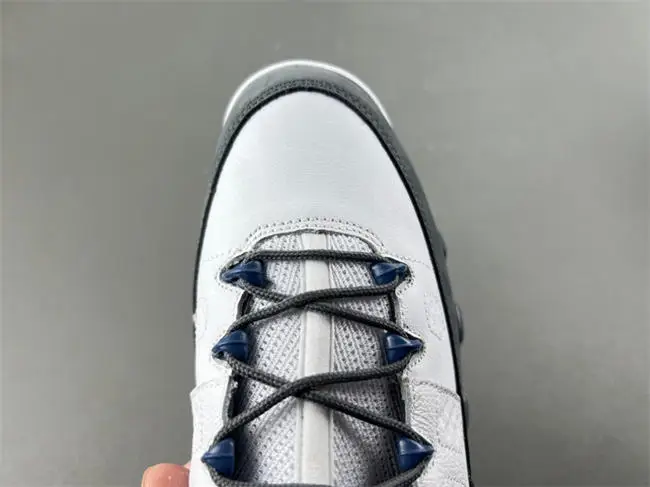 Air Jordan 9 “Flint Grey”Color: White French Blue-Flint 