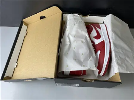 Jordan1 Gym Red White 