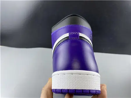 Jordan1 Retro Court Purple White 