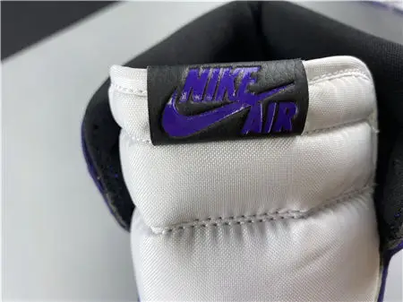 Jordan1 Retro Court Purple White 