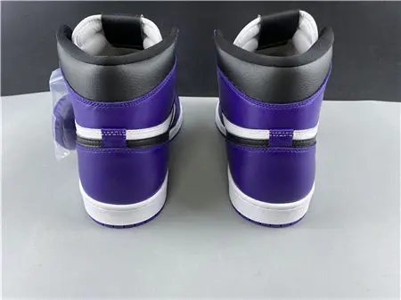 Jordan1 Retro Court Purple White 