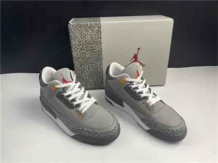 Jordan3 Cool Grey 
