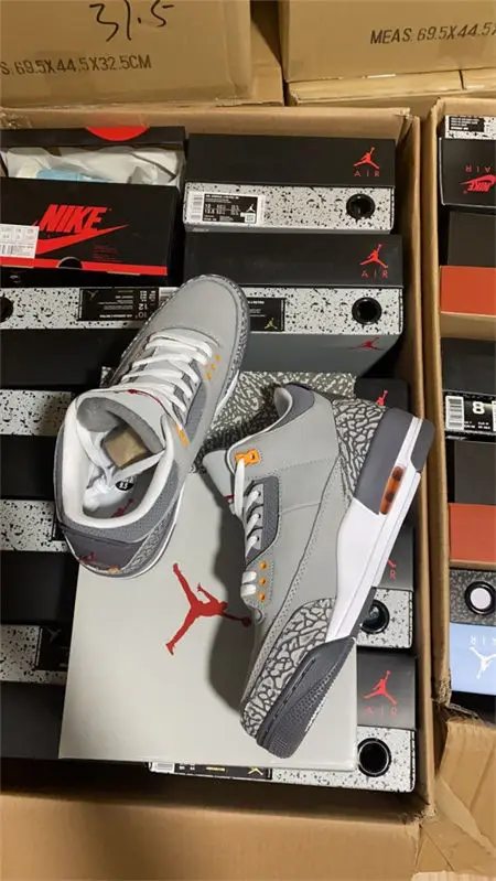 Jordan3 Cool Grey 