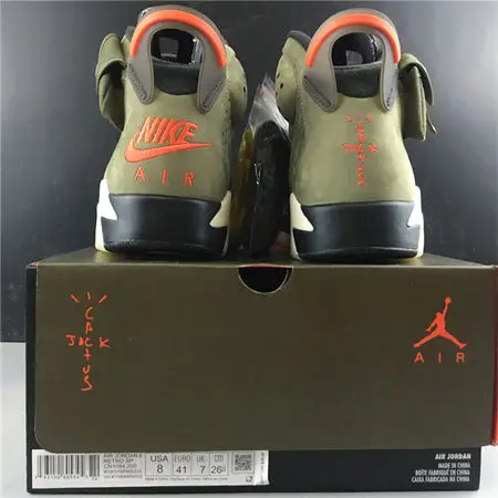 Jordan6 Travis Scott 