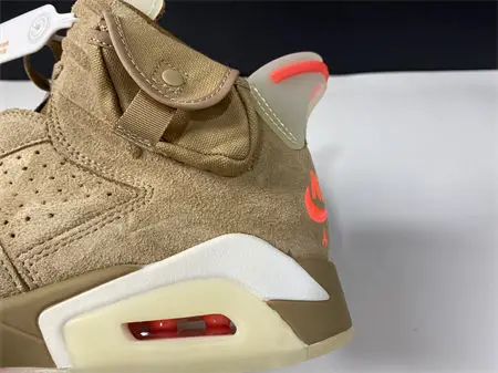 Jordan6 Travis Scott British Khaki 