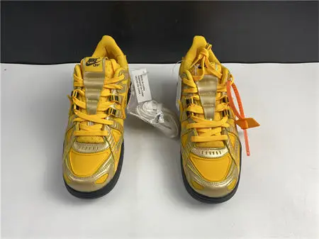 Nike Air Rubber Dunk Off-White University Gold 