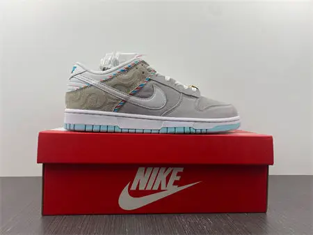 Nike Dunk Low SE Barber Shop Grey 