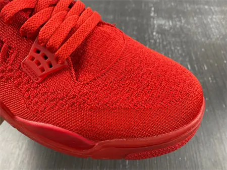 Jordan 4 Retro Flyknit Red 