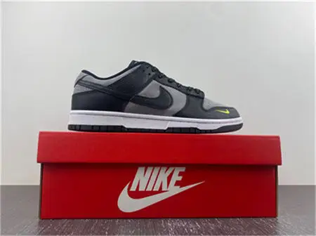 Nike Dunk Low 'Black Grey Green Strike' 
