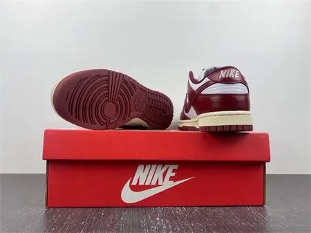 Nike Dunk Low PRM Vintage Team Red 
