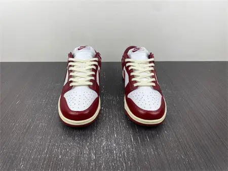 Nike Dunk Low PRM Vintage Team Red 