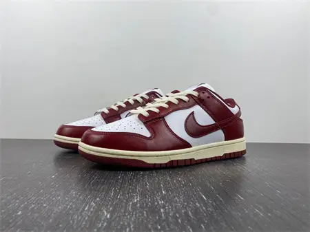 Nike Dunk Low PRM Vintage Team Red 