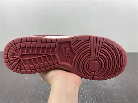 Nike Dunk Low PRM Vintage Team Red 