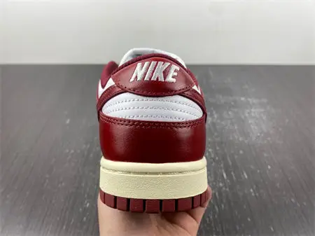 Nike Dunk Low PRM Vintage Team Red 