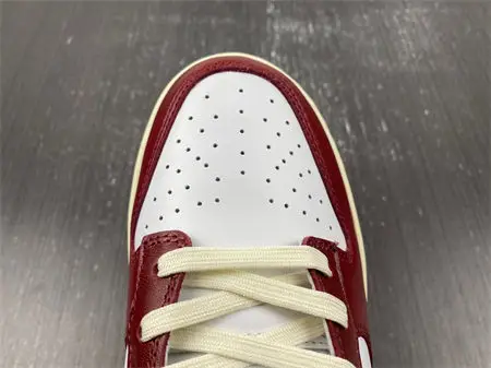 Nike Dunk Low PRM Vintage Team Red 